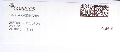 Etiqueta térmica digital. 2882001 - Coslada. 288972. Carta ordinaria. 0,45. 3,7x9,9. 2016-10-24. 15.41.jpg