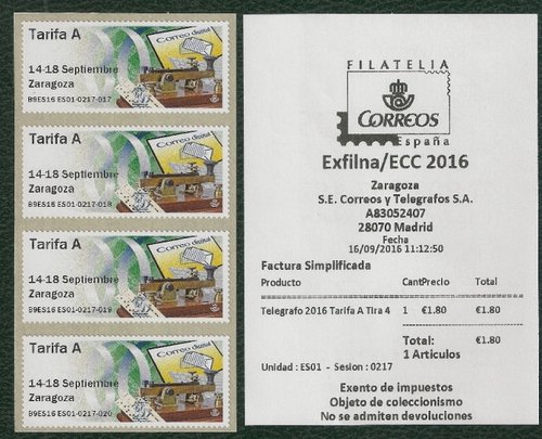 TELEGRAFO SERIE TARIFA A EXFILNA ZARAGOZA 2016.jpg