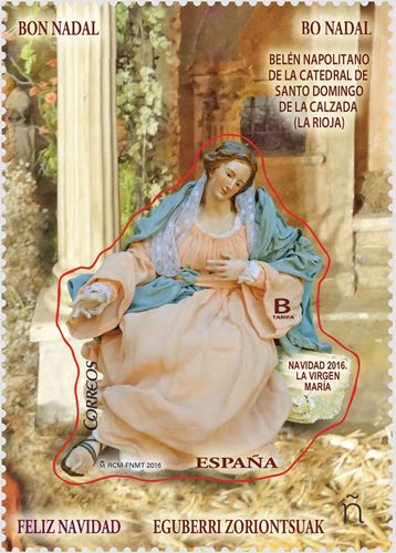 2016-11-04. Navidad. La Virgen Maria. Boceto. Baja.jpg