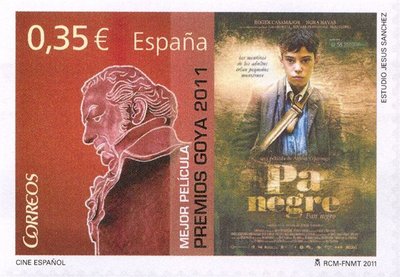 2011-04-26. Cine español. Premios Goya 2011. Mejor película. Sello. Baja.jpg