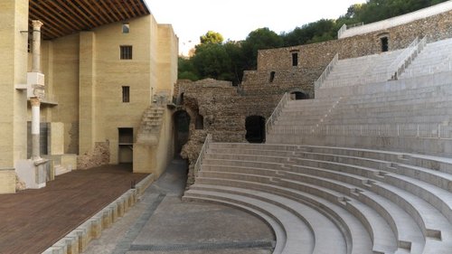 Matasellos turístico. Sagunto. Teatro Romano. Imagen original para el boceto.jpg