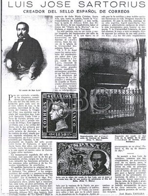 ABC. Sevilla. 1945-10-12. Página. 31. Día del Sello 1945. Detalle. Baja.jpg