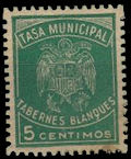 TABERNES 5 cts