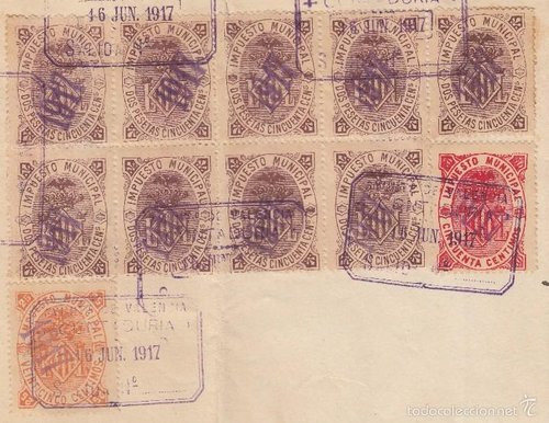 Documento sobrecarga 1917