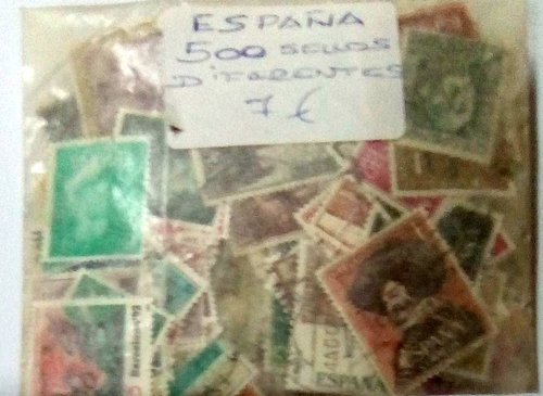 Sellos usados Espàña.jpg