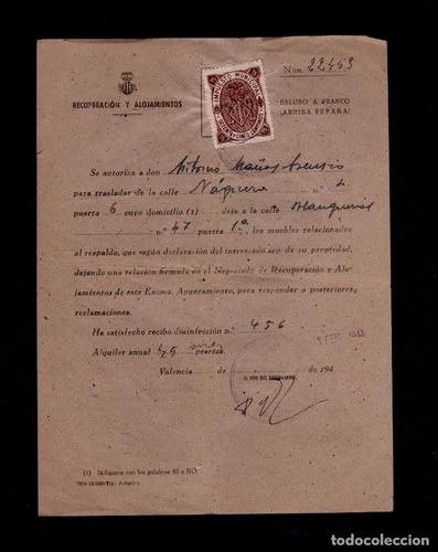 Documento de recuperacion de 1941