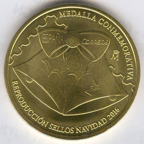 Correos. Tarjeta postal Navidad 2016. Medalla. Reverso. Baja.jpg