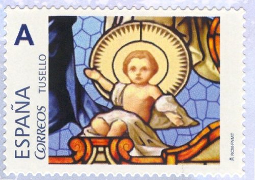 Correos. Tarjeta postal Navidad 2016. Navidad 2014 Tarifa A. Sello personalizado. Baja.jpg