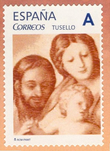 Correos. Tarjeta postal Navidad 2016. Navidad 1959 1 peseta. Sello personalizado. Baja.jpg