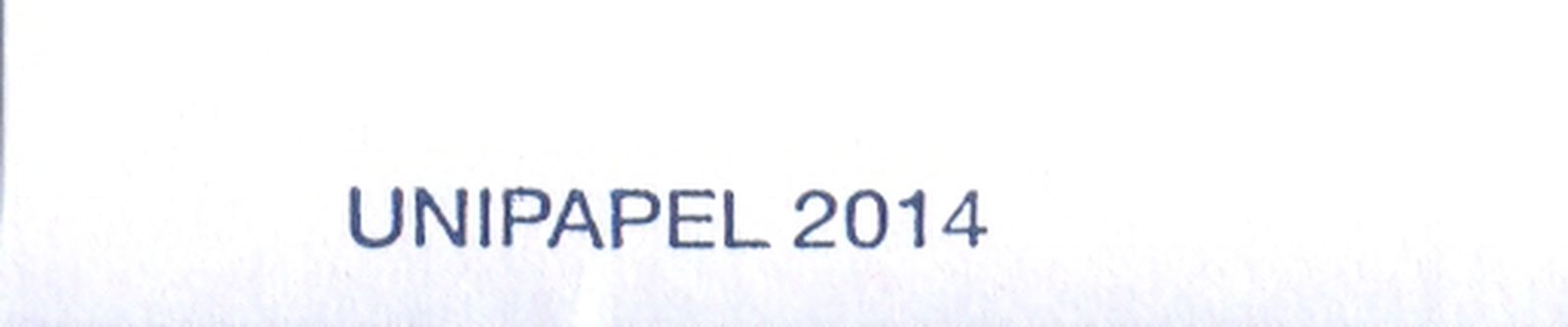 Sobre publicitario. Sobre Servicio Filatelico. SAP 400067 - SF. 2-V. Unipapel 2014. 2016-10-19. Codigo indexacion corto. Reverso. Detalle 1. Baja.jpg