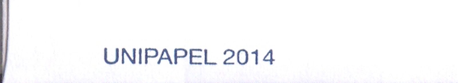 Sobre publicitario. Sobre Servicio Filatelico. SAP 400067 - SF. 2-V. Unipapel 2014. 2016-10-19. Codigo indexacion largo. Reverso. Detalle 1. Baja.jpg