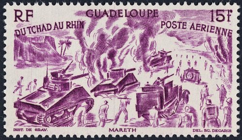 1946_Guadalupe_Serie Del Tchad al Rhin_15f_Mareth.jpg