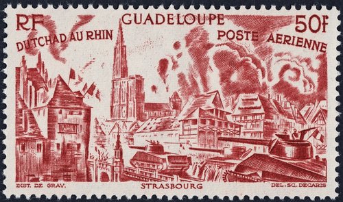 1946_Guadalupe_Serie Del Tchad al Rhin_50f_Estrasburgo.jpg