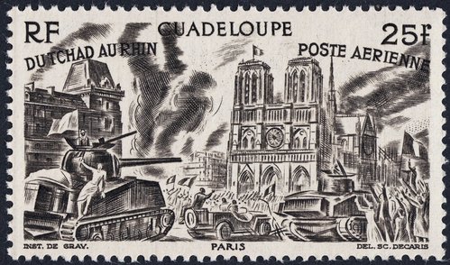 1946_Guadalupe_Serie Del Tchad al Rhin_25f_París.jpg