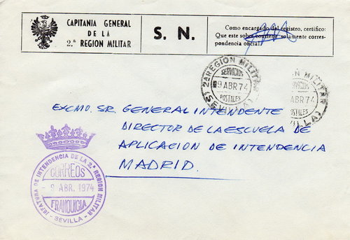 FRAN MIL Sevilla Jefatura Intendencia 2 Region Militar 1974.jpg