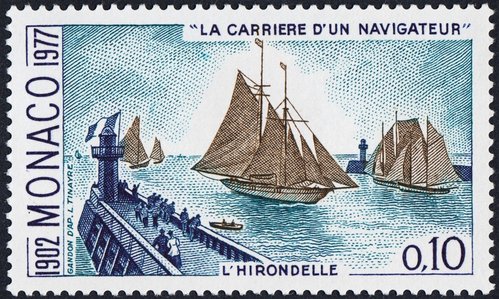 1977_Monaco_0.10_La carrera de un marino_Gandon.jpg