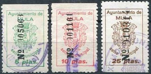 MULA 5, 10 y 25 pts