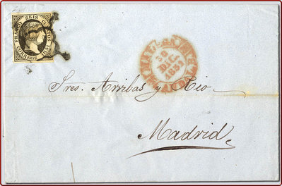 1851-XII-30 Málaga a Madrid