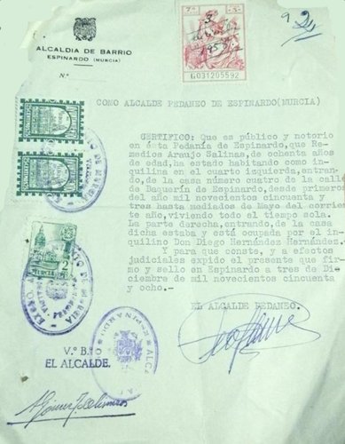 Documento 1958