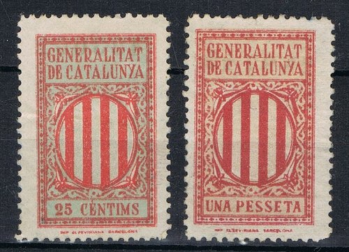 Generalitat numero dorso altura 3 mm