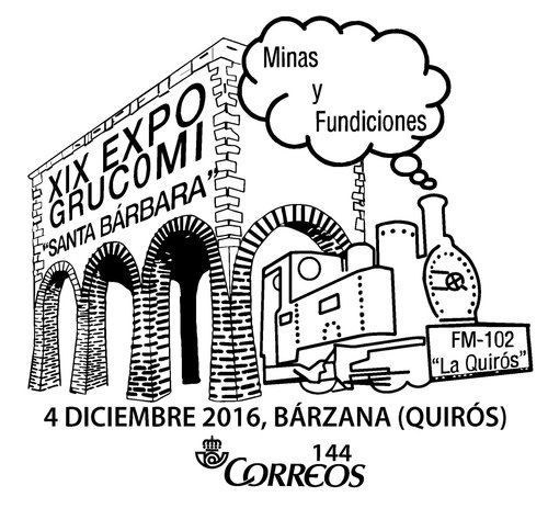 GRUCOMI. Tarjeta 2016-24. Matasellos. Boceto. Baja.JPG