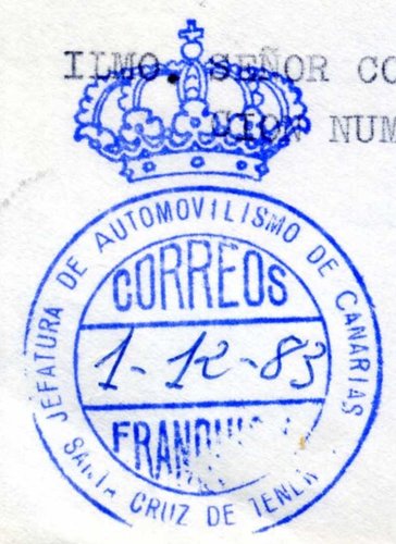 1983-12-01 JEFATURA DE AUTOMOVILISMO DE CANARIAS STA CRUZ DE TENERIFE.jpg