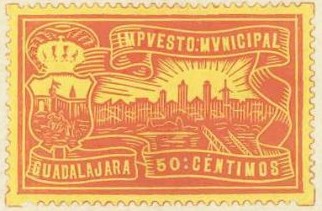 GUADALAJARA año 1917 50 cts