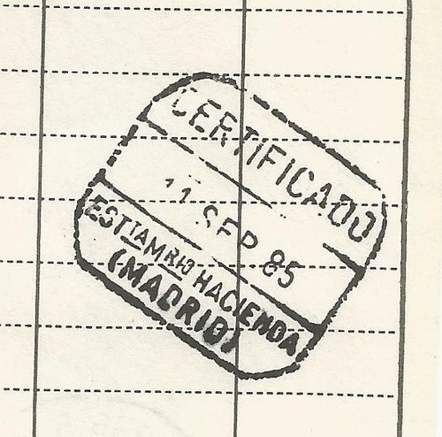 ministerio de hacienda certificado
