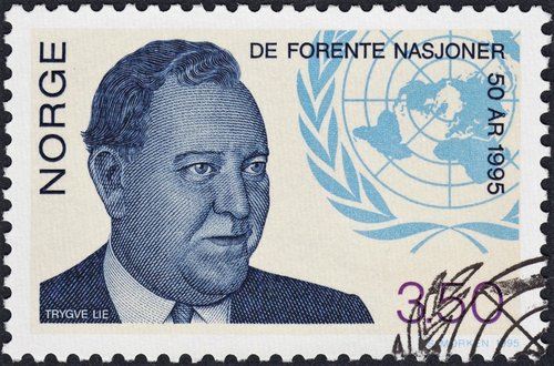 1995_Noruega_ONU 50 Aniversario_Trygve Lie.jpg