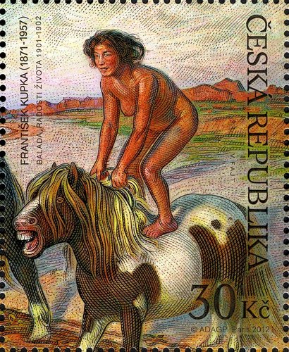 2012_Checoslovaquia_Works of Art - Frantisek Kupka.jpg
