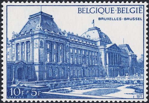 1971_Bélgica_Bruselas, Palacio Real.jpg