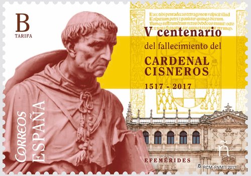 2017-01-19. Efemerides. V Centenario fallecimiento Cardenal Cisneros. Boceto. Baja.jpg