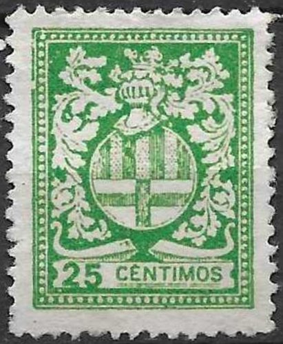 MANRESA 25 cts verde