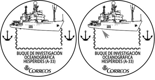 flecha señala manchita ausente
