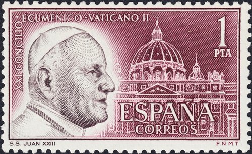 1962_España_Concilio Ecuménico Vaticano II_Juan XXIII.jpg
