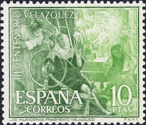 1961_España_Velazquez, Las hilanderas_J. L. Sánchez Toda.jpg