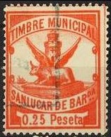 SANLUCAR 25 cts dentado