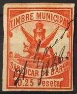 SANLUCAR 25 cts sd