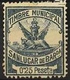 SANLUCAR 25 cts azul