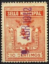 CORDOBA 10 ct 1912