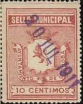 CORDOBA 10 cts teja