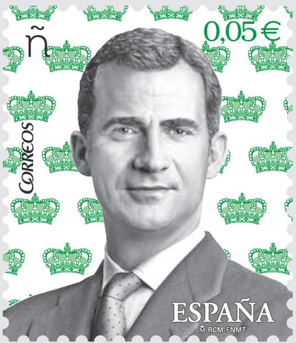 2017-02-01. Serie Básica. S.M. El Rey Felipe VI. Boceto. Baja.jpg