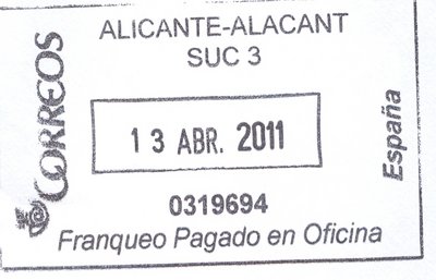FPO. AF-103. Alicante-Alacant. Suc 3. 0319694. 2011-04-13.jpg