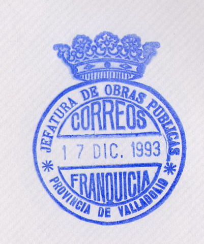 FRAN MIN Valladolid VALLADOLID Jefatura de Obras Publicas 1993 b.jpg