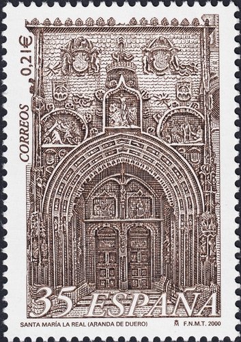 2000_España_Fachada de Santa María la Real_Aranda de Duero.jpg