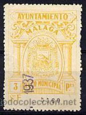 MALAGA 2 pts amarillo 1937