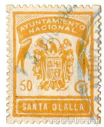SANTA OLALLA (Toledo) 50 cts