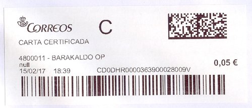 Etiqueta térmica digital. 4800011 - Barakaldo OP. null. Carta certificada. 0,05. 4,1x10. 2017-02-15. 18.39. Baja.jpg