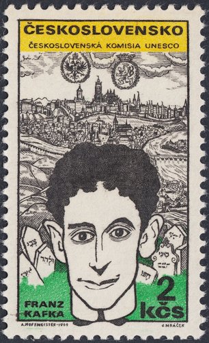 1969_Checoslovaquia_Franz Kafka_por J. Mracek.jpg