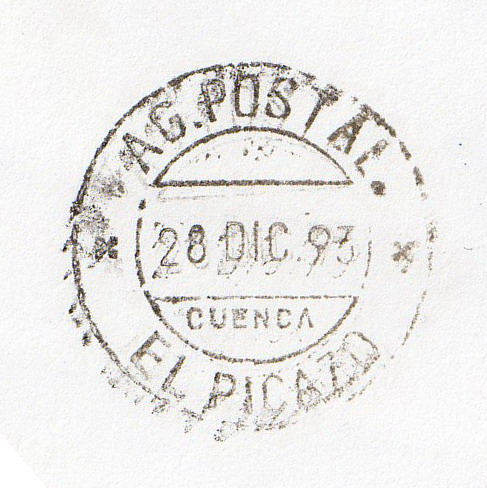 AG POSTAL  Cuenca El Picazo CP 1993.jpg